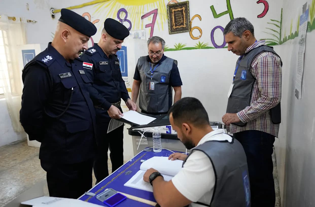 Early Voting Opens for Iraq’s Security Forces and Displaced Ahead of Pivotal Parliamentary Election