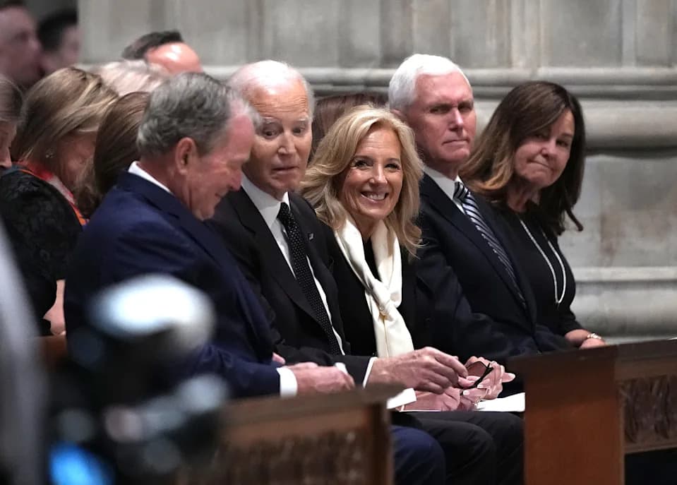 George W. Bush and Liz Cheney Lead Eulogies at Dick Cheney’s Funeral at Washington National Cathedral