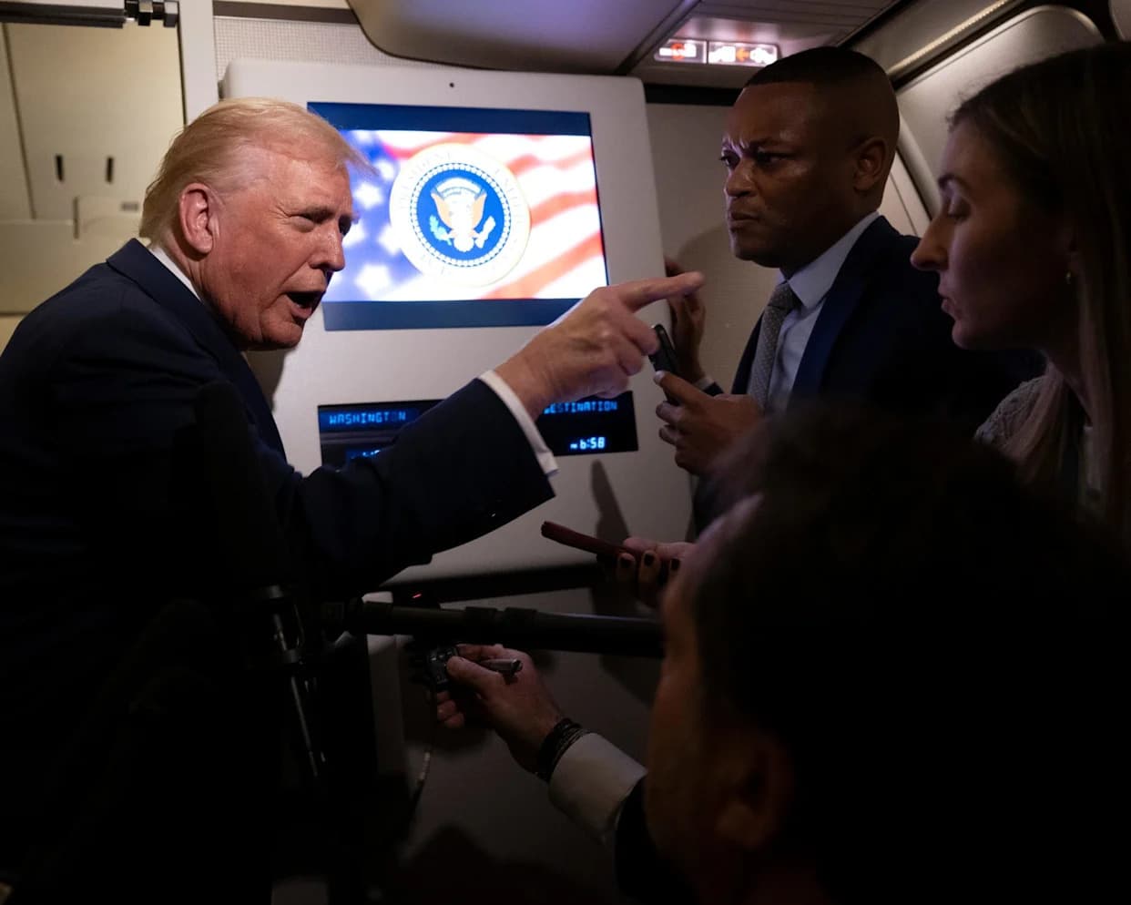 White House Defends Trump After He Calls Reporter 'Piggy' as Press Outcry Grows