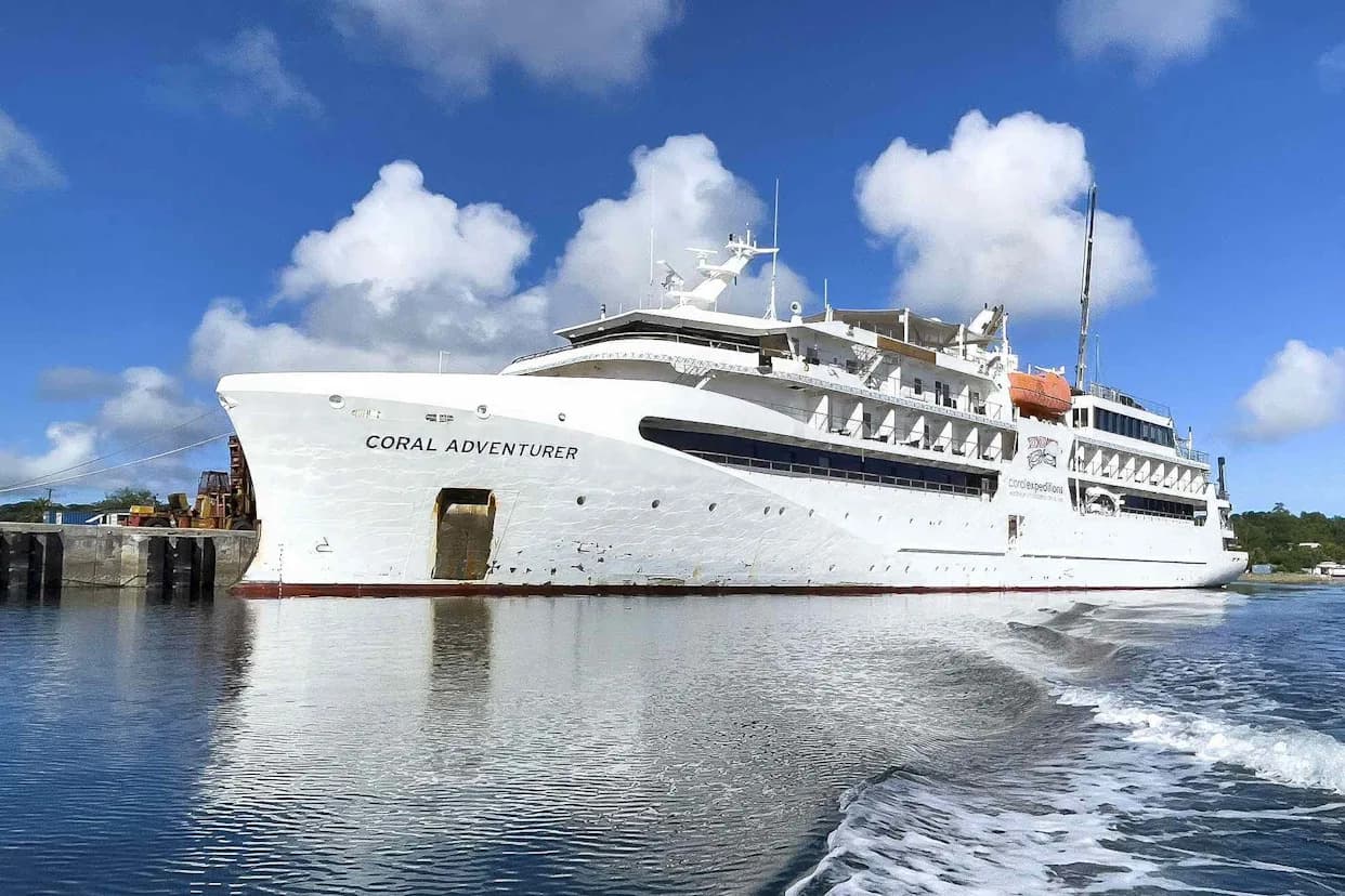 Coral Adventurer Runs Aground Off Papua New Guinea — 120+ Stranded, Voyage Cut Short