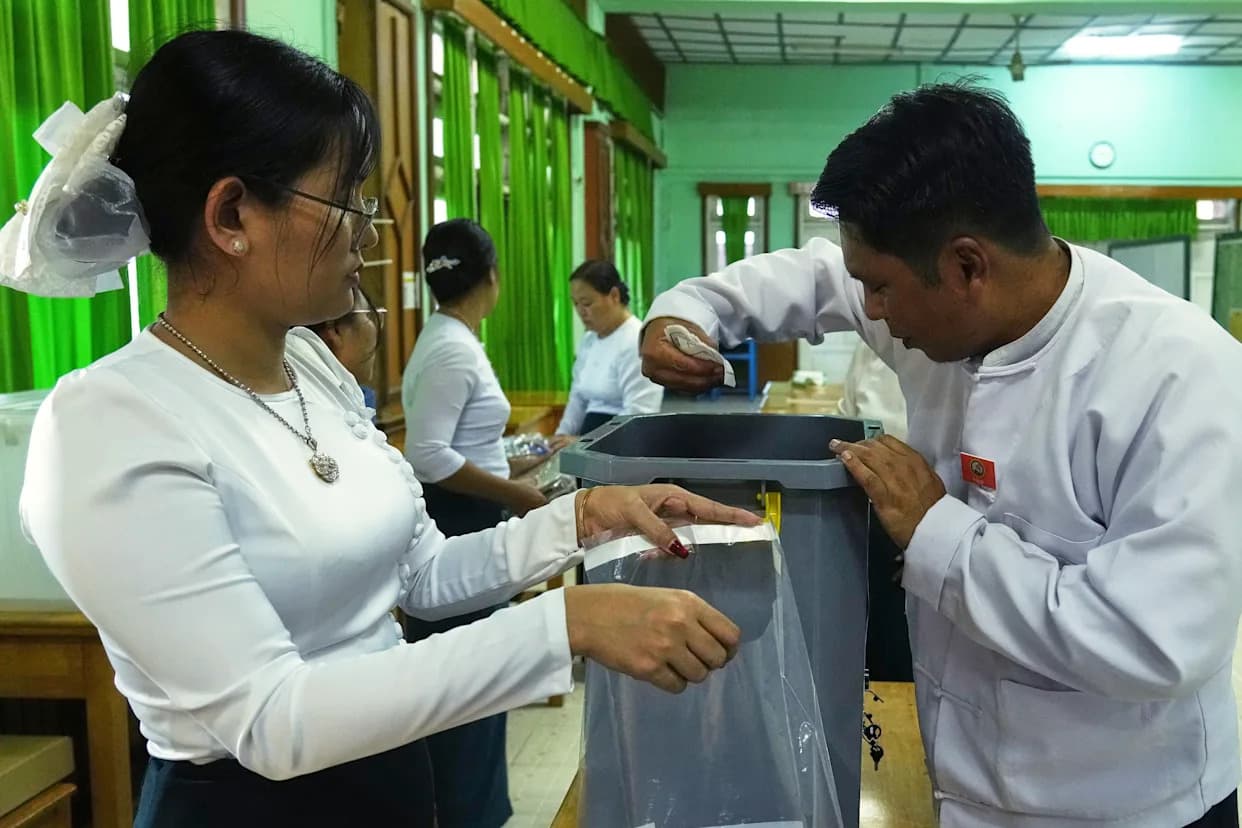 USDP Claims Dominant Lead After Myanmar’s First Election Phase Amid Ongoing Conflict