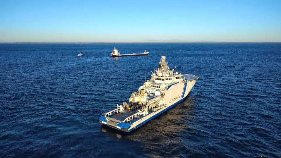 Finland Detains Ship After Damage To Helsinki-Tallinn Undersea Cable