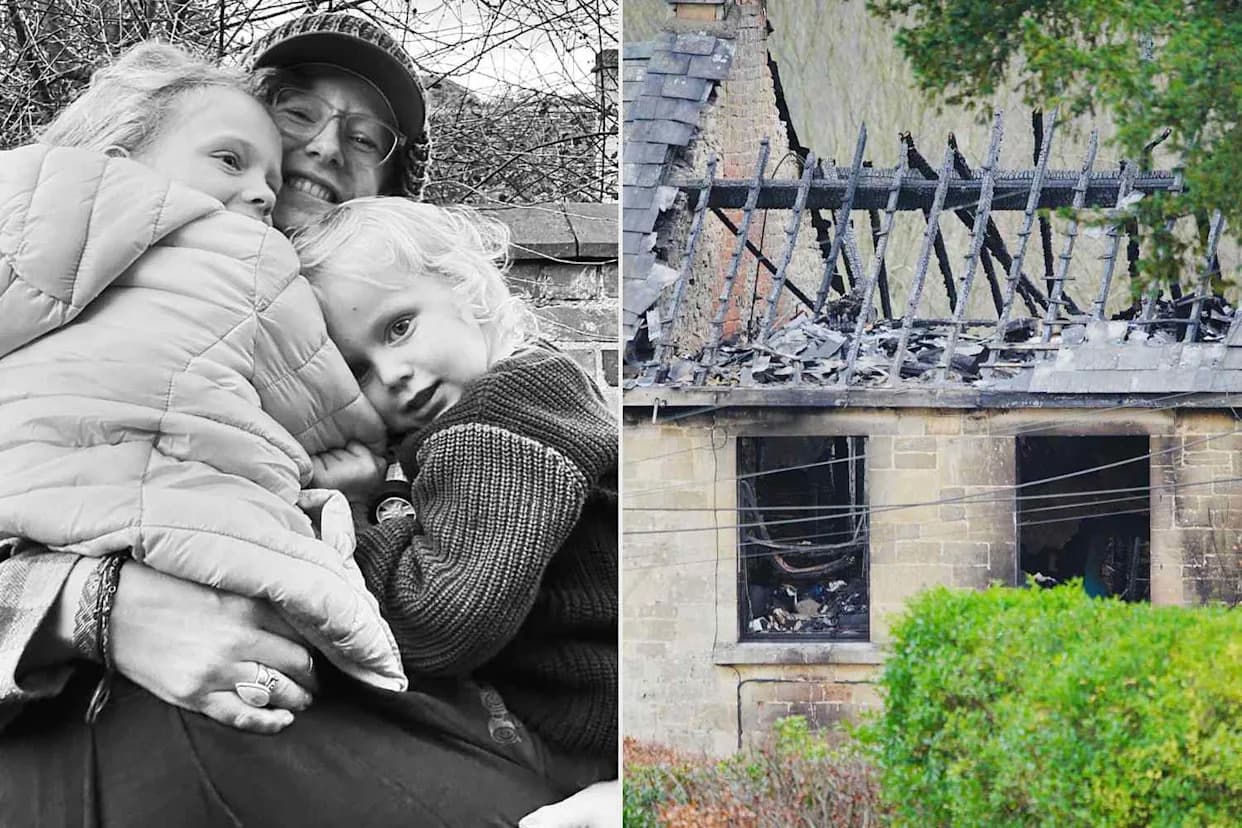 Father Pays Emotional Tribute After Wife, Two Children and Family Dog Die in Gloucestershire Boxing Day House Fire
