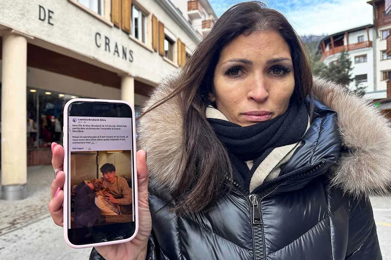 Mother Confirms 16-Year-Old Son Among 40 Killed In Crans-Montana New Year’s Eve Bar Fire