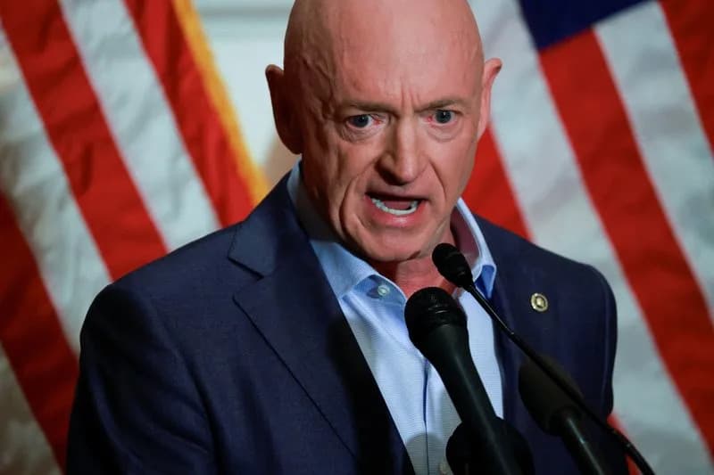 Pentagon Strips Sen. Mark Kelly Of Retired Navy Rank, Stops Short Of Recalling Him For Trial