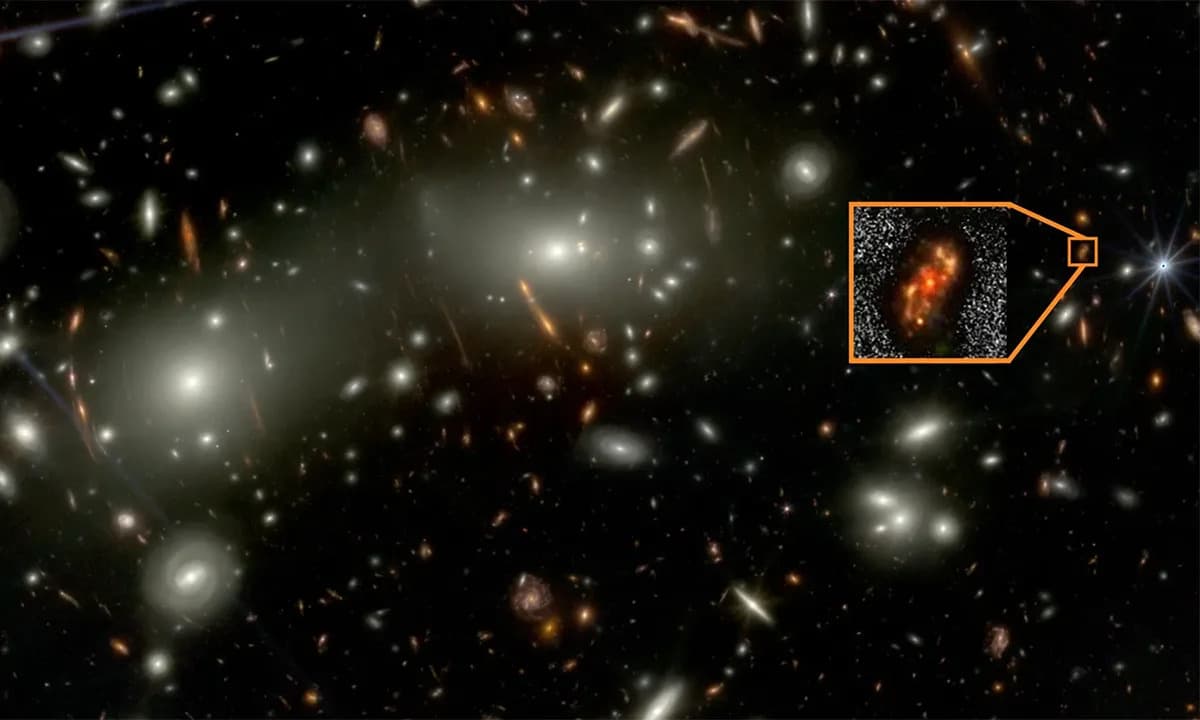 JWST Finds a Milky Way–Like Spiral Galaxy Just 1.5 Billion Years After the Big Bang