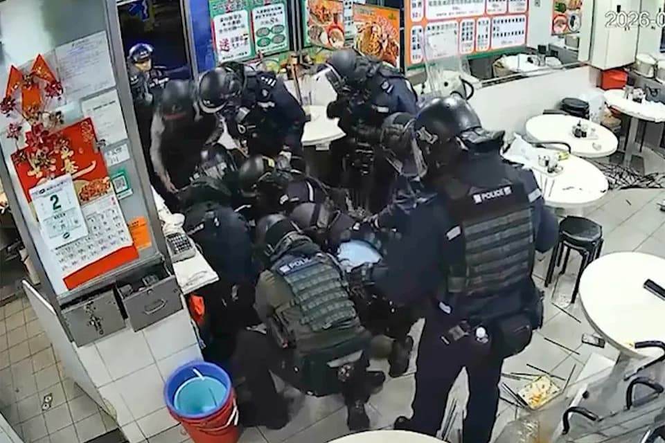 Hong Kong Woman Allegedly Attacks 12 Police Officers With Meat Cleaver After Phone Dies