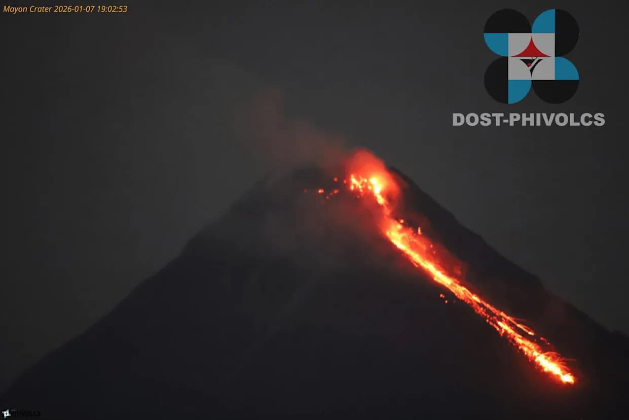 Mayon Volcano Alert Raised to Level 3 — Nearly 3,000 Evacuated After Rockfalls and Pyroclastic Flows