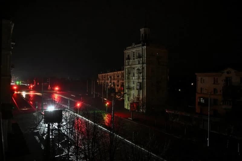 Russian Strikes Knock Out Power Across Southeastern Ukraine; Officials Warn Of Severe Cold
