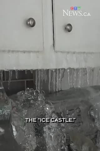Tenant’s Apartment Becomes an ‘Ice Castle’ After Heat Was Shut Off; Pipes Burst and Flooded Unit