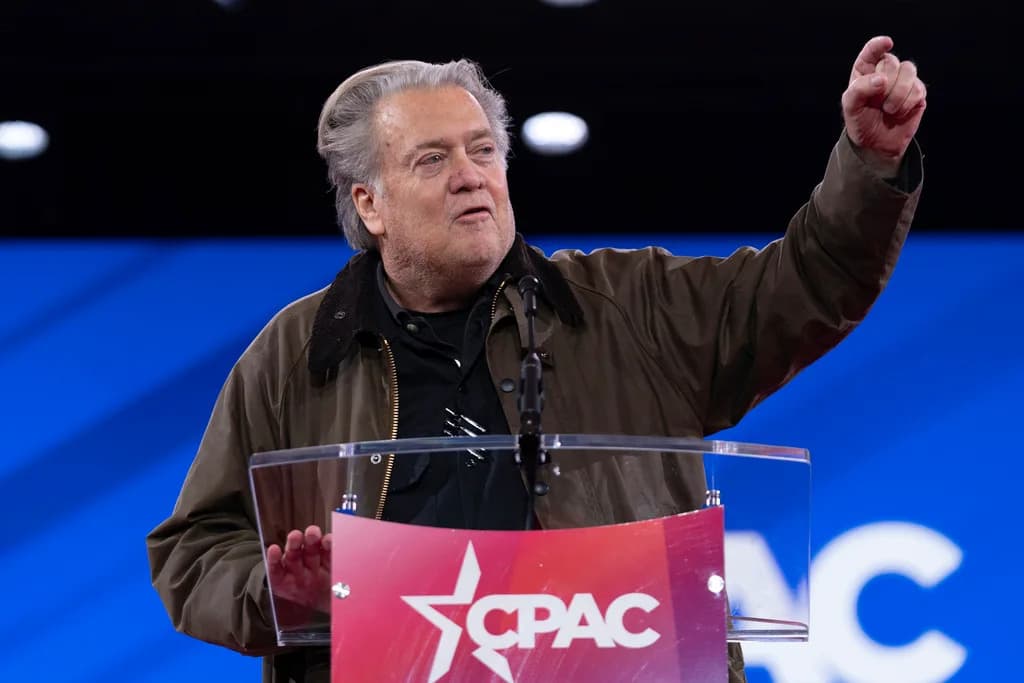 Steve Bannon Said to Be 'Laying Groundwork' for a 2028 Presidential Push — But He Denies Plans