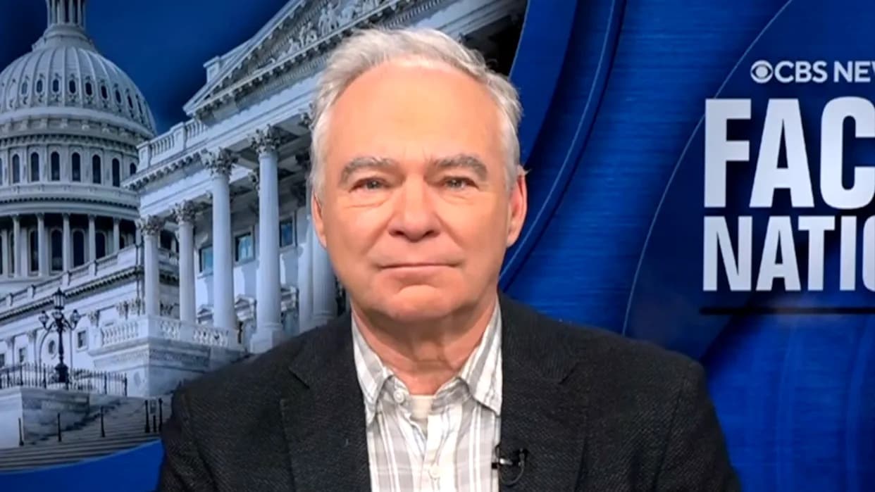 Sen. Tim Kaine: Oppose Military Strikes In Iran, Use Sanctions And Congress Must Approve New Wars