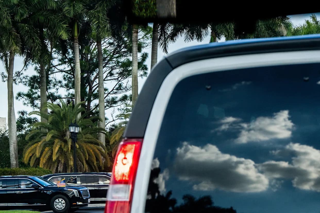 Trump Motorcade Rerouted in Florida After 'Suspicious Object' Found Near Palm Beach Airport