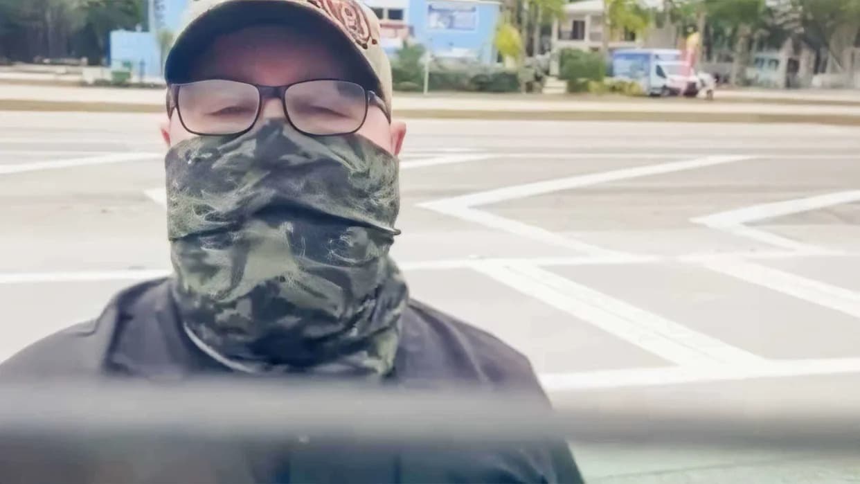Video: Border Patrol Officer Threatens Key Largo Legal Observer for Following Unmarked Vehicle
