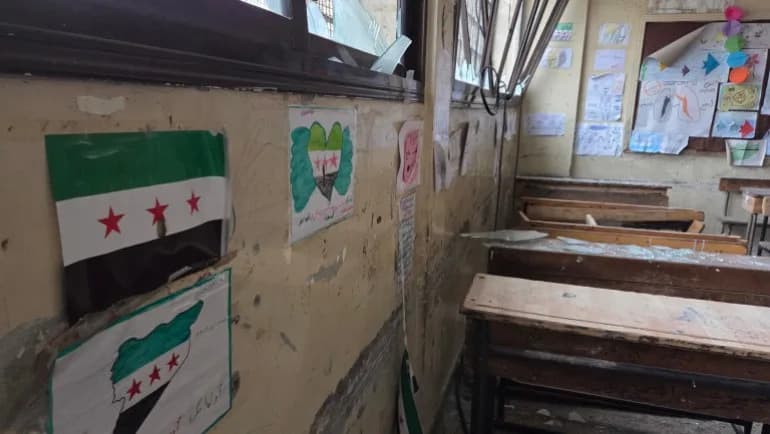 Aleppo School Reels After Five Days Of Fighting Between SDF And Syrian Forces