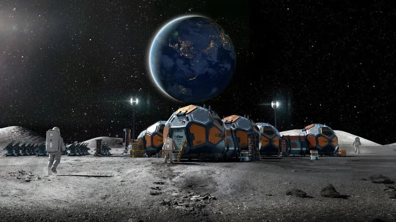 Earth's Atmosphere Is Seeding the Moon — Surprise Resource for Future Lunar Habitats