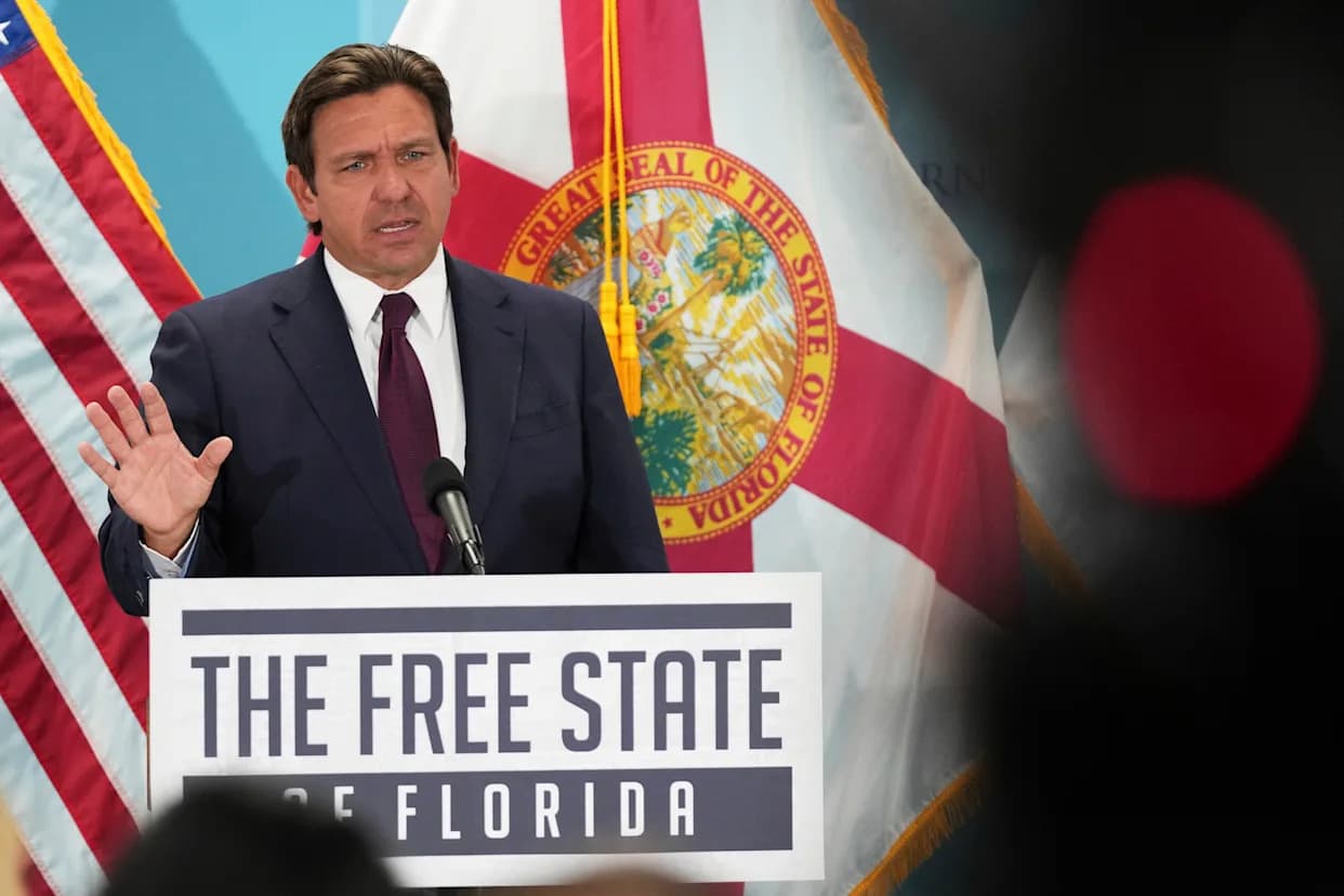 DeSantis Uses Final State of the State to Tout Results, Push Property-Tax Overhaul and AI Rules Amid Capitol Tension