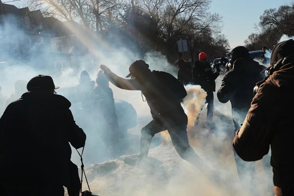 Federal Agents Use Teargas in Minneapolis as DHS Calls Deployment ‘Largest Operation in DHS History’