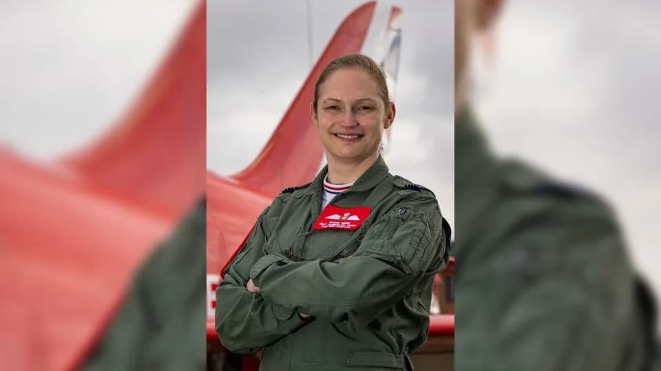 Historic First: Sasha Nash Appointed First Female Commander of the Red Arrows