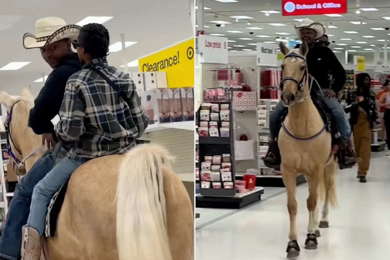 Texas Man Rides Horse Through Target, Sparks Outrage After Animal Poops in Aisles