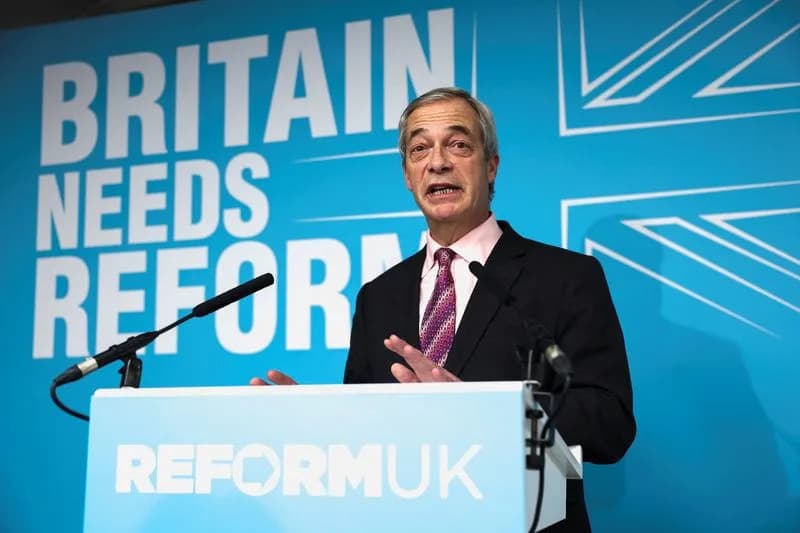 Britain's Political Shake-Up: High-Profile Defections Boost Nigel Farage's Reform UK