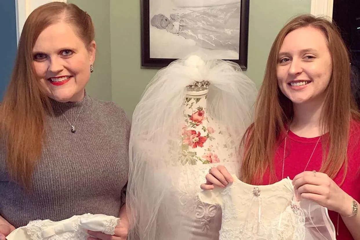 Southern Grace Angelic Gowns Turns Donated Wedding Dresses Into Keepsakes for Families After Miscarriage or Stillbirth