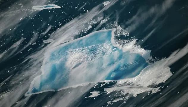 Why Iceberg A-23A Has Turned Vivid Blue — And What It Means For Its Breakup