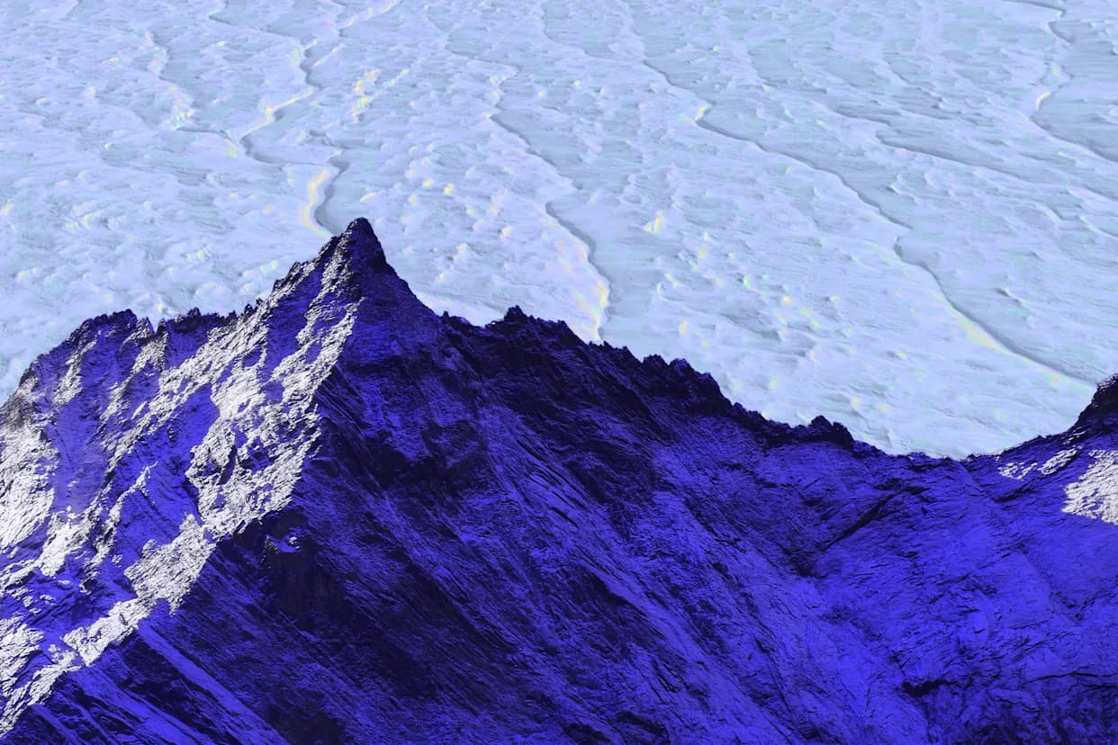 Satellites Reveal Hidden Mountain Ranges, Valleys and River Networks Miles Beneath Antarctica’s Ice