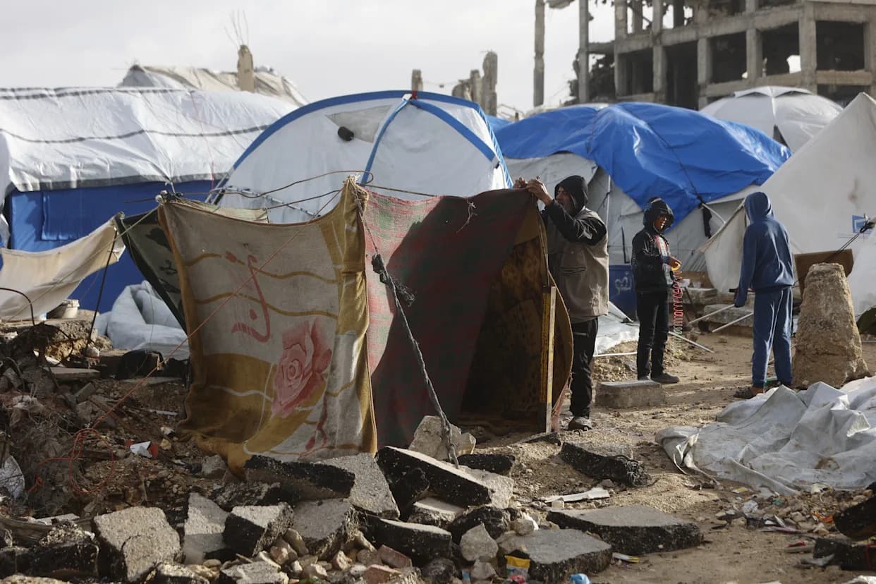 New Storm to Hit Gaza Deepens Winter Crisis for Hundreds of Thousands Displaced