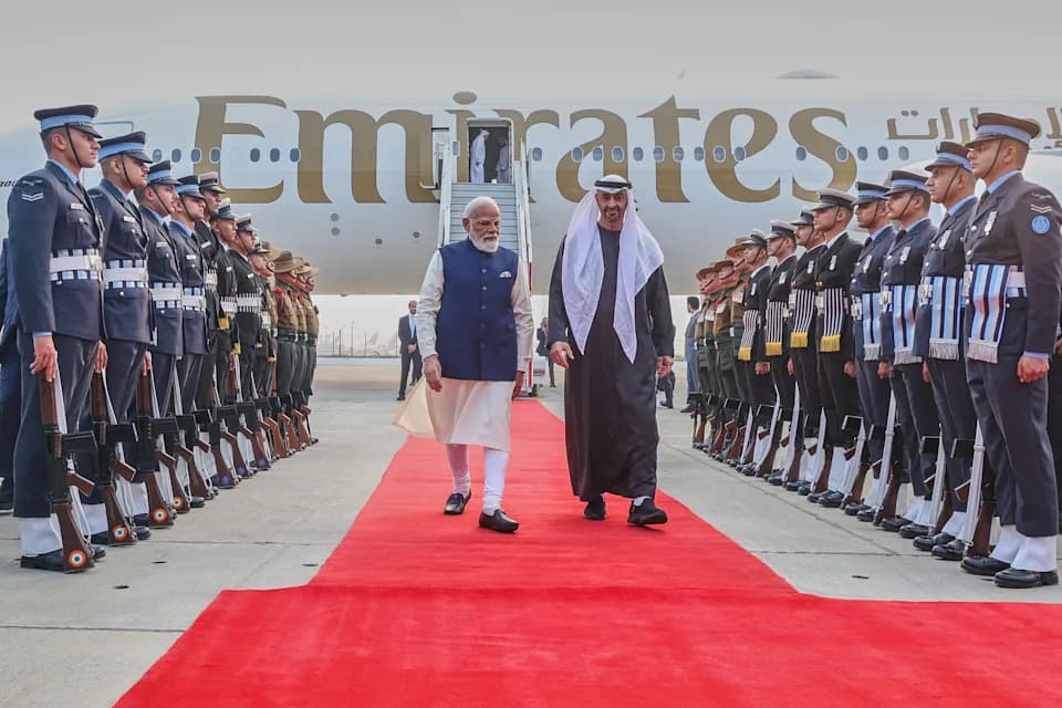 India and UAE Finalise Major Trade and Strategic Deals, Aim To Double Commerce To $200 Billion By 2032