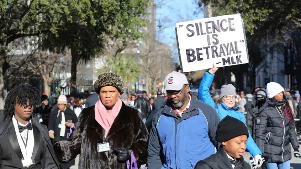MLK Day Turns Into 'Reclaim' Rallies as Political Tensions Shadow Commemoration