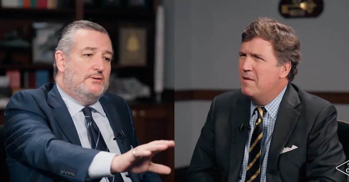 Ted Cruz Calls Tucker Carlson 'Unbelievable' After Carlson Suggests An Iranian Nuclear Weapon Might Be 'A Good Thing'