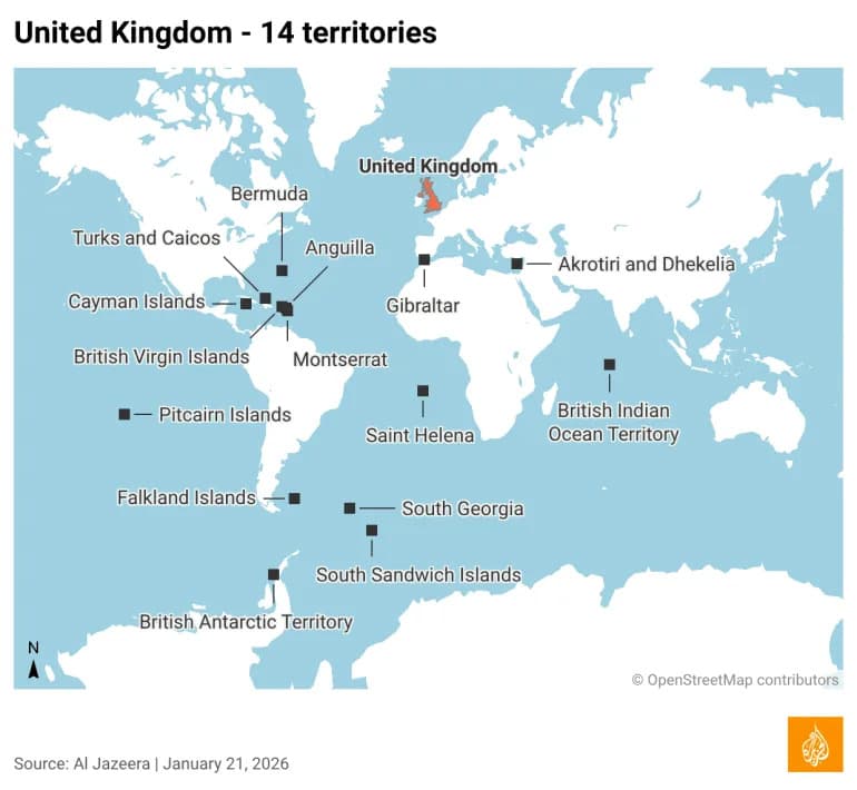 Mapping The 10 Countries With The Most Overseas Territories — Strategic Outposts And Disputes