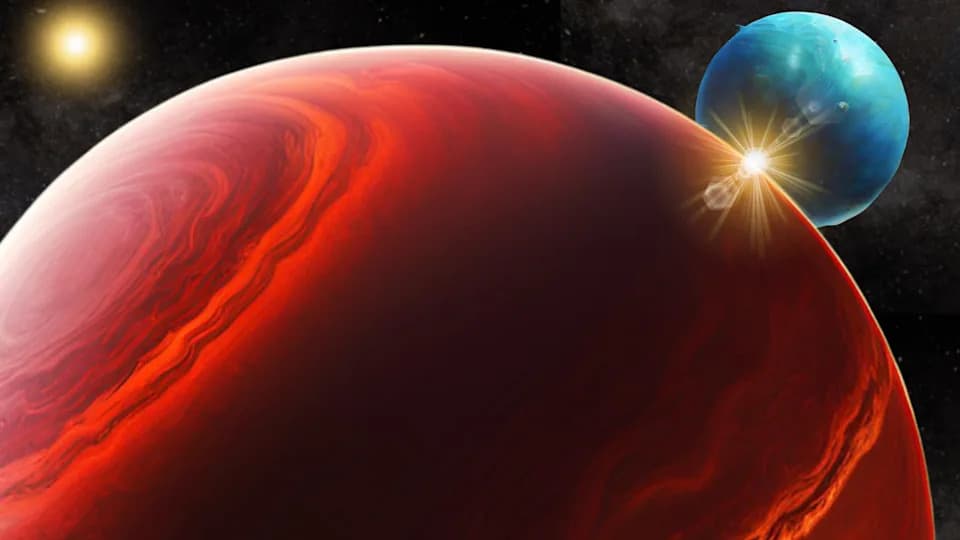 Wobble in Distant Gas Giant Points to a Colossal Exomoon — Big Enough To Rethink 'Moon'