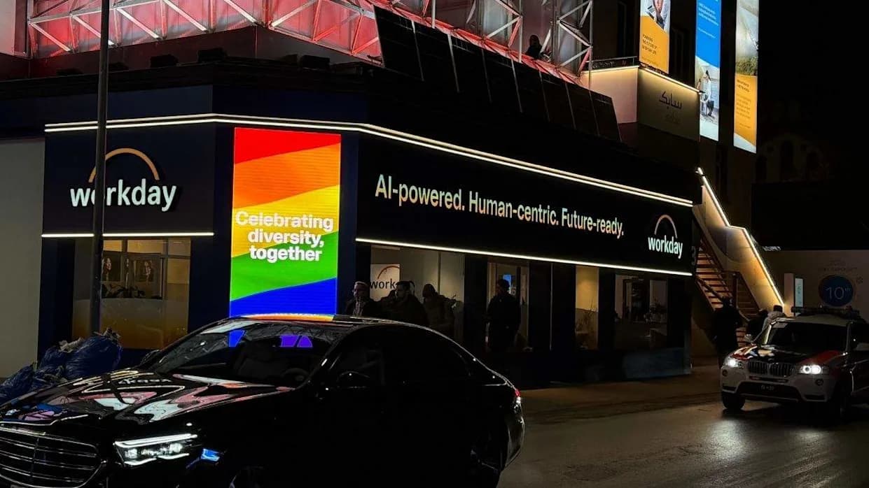 Pride on the Promenade Lights Up Davos: Corporations Say LGBTQ+ Inclusion Strengthens the Global Economy