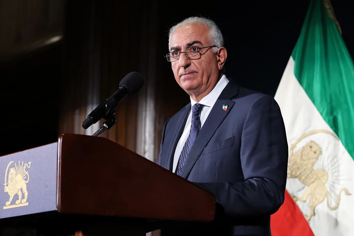Exiled Prince Reza Pahlavi Says He Can Lead Iran’s Democratic Transition — But Lacks Trump’s Endorsement