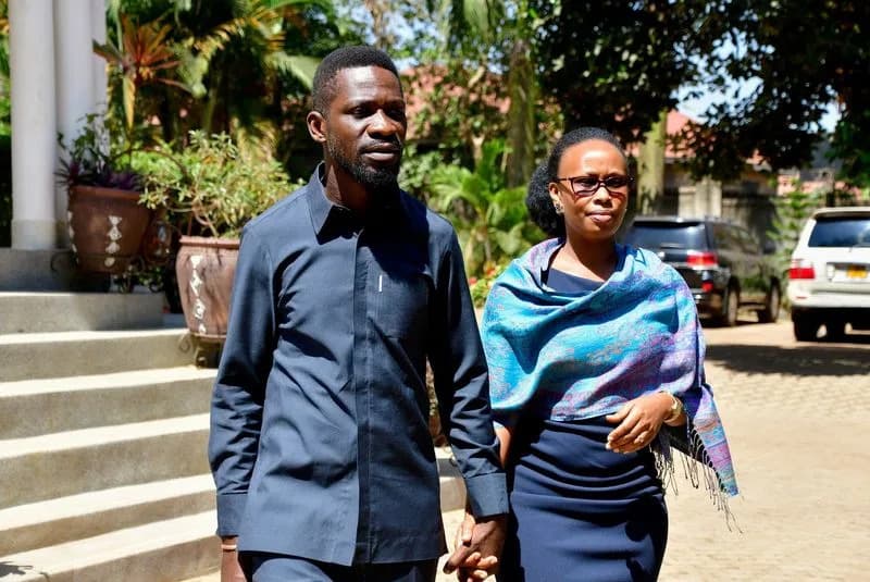 Bobi Wine Alleges Soldiers Choked, Partially Undressed Wife During Raid; She Is Hospitalised