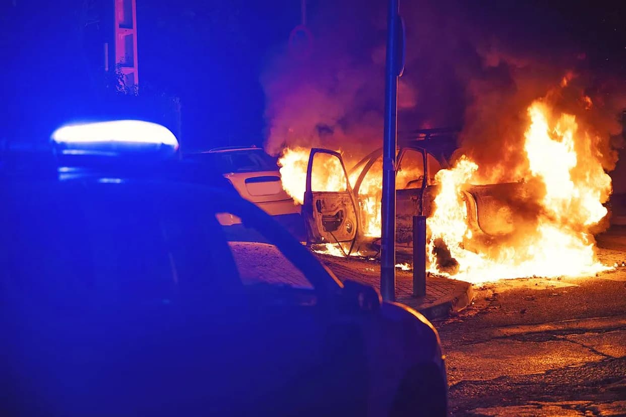 Two Strangers Pull 9-Month-Old From Burning Car Seconds Before It Was Engulfed