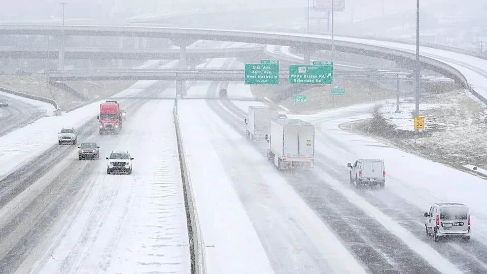 Millions Under Alert As Massive 2,300-Mile Winter Storm Threatens Ice, Snow and Power Outages