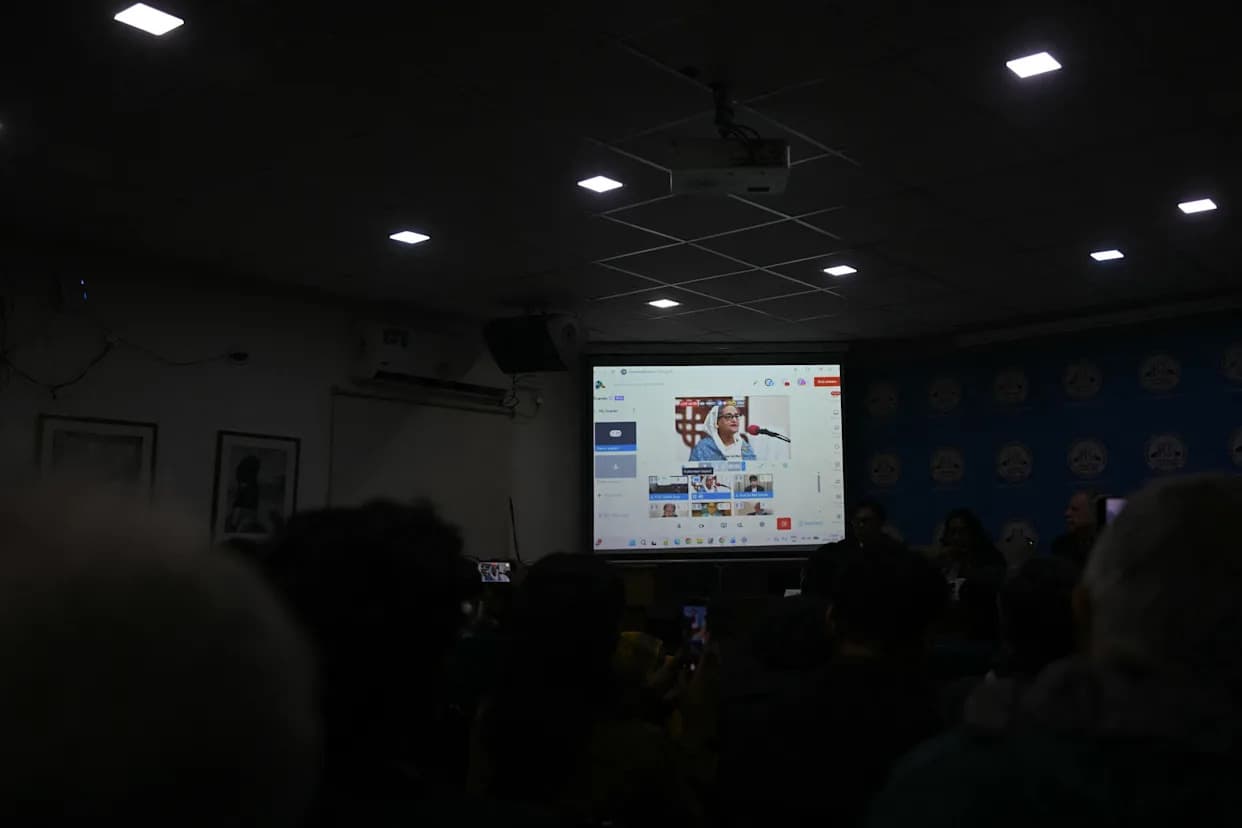 Bangladesh Condemns India For Hosting Exiled Ex‑PM Hasina’s First Public Address