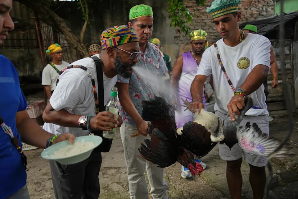 Havana Santería Priests Hold Rituals for Peace as U.S.–Cuba Tensions Rise