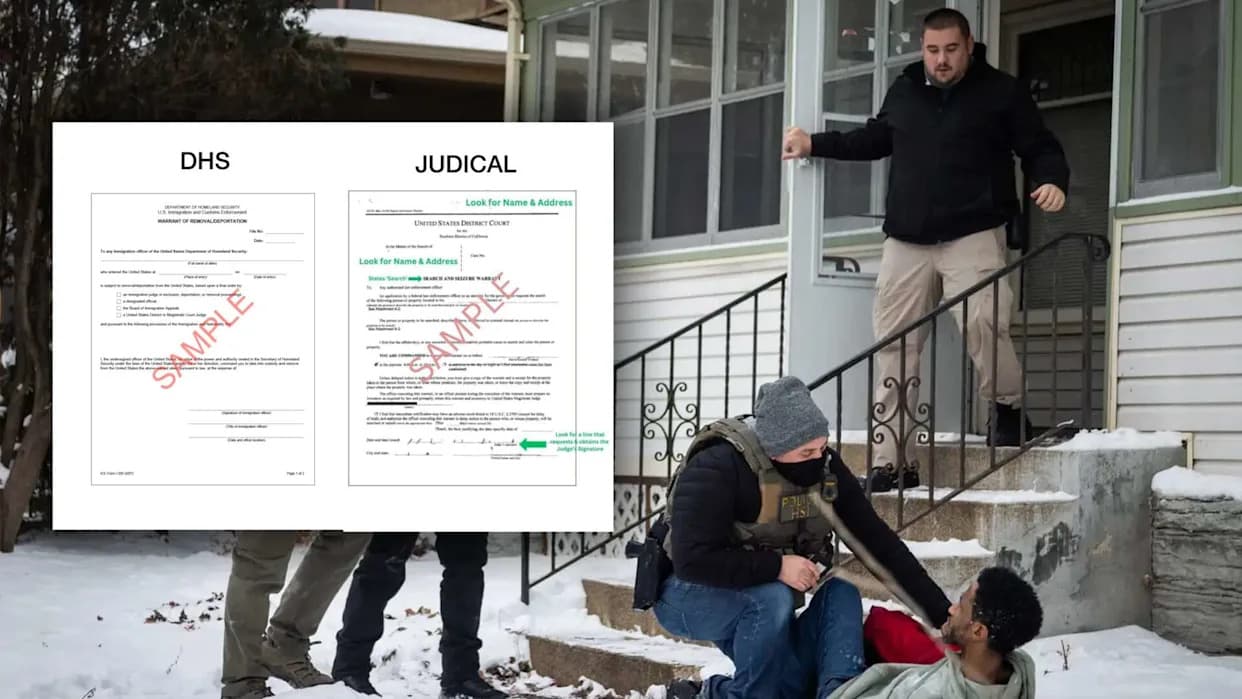 Leaked ICE Memo Says Agents May Enter Homes Without Judicial Warrants, Legal Experts Call It Unconstitutional