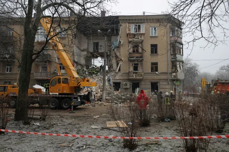 Russian Overnight Strikes Kill 12 Across Ukraine — Train Carriage Hit, Power Infrastructure Disabled