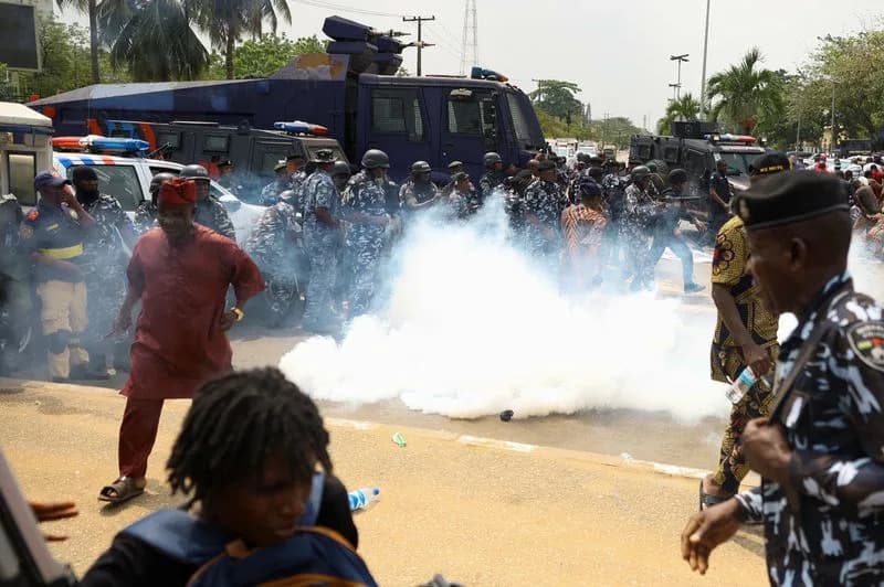 Lagos Tear-Gas Clash: Makoko Demolition Sparks Mass Protest, One Injured