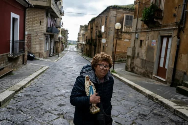 Firefighters Rescue Parrots As Landslide Forces Evacuations In Niscemi, Sicily