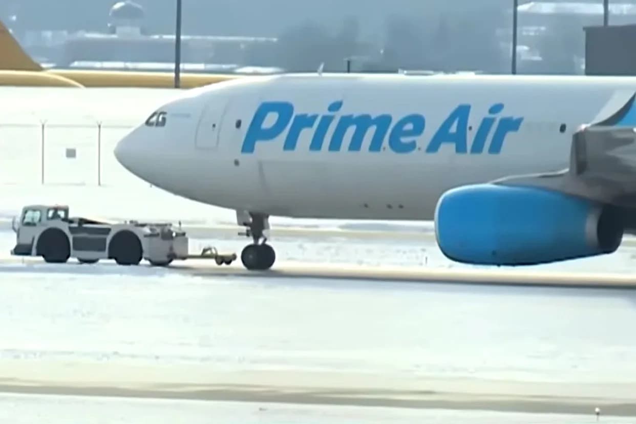 Amazon Cargo Airbus Makes Emergency Return to CVG After Bird Strike, Crew Reports Smoke