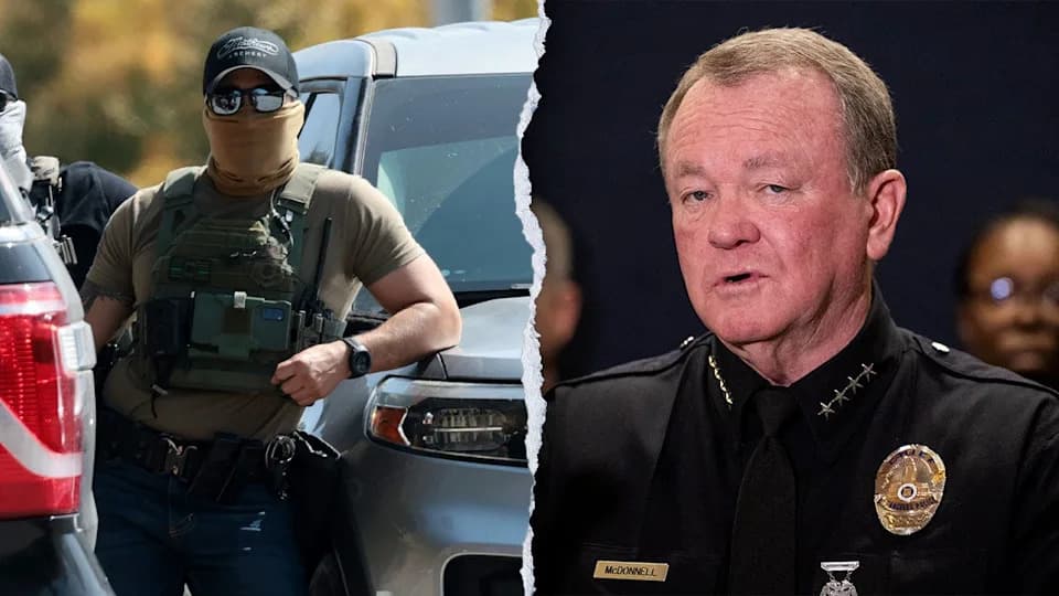 LAPD Refuses to Enforce California Mask Ban for ICE Agents, Citing Public Safety Risks