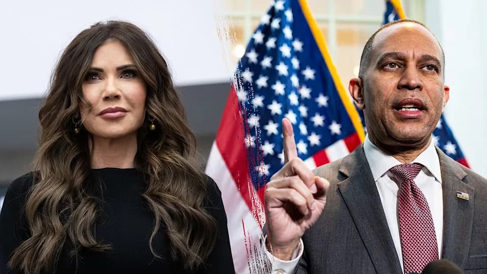 Jeffries Escalates Attack on DHS Secretary Kristi Noem, Says She Should Be "Put On Ice Permanently" — Threatens Impeachment