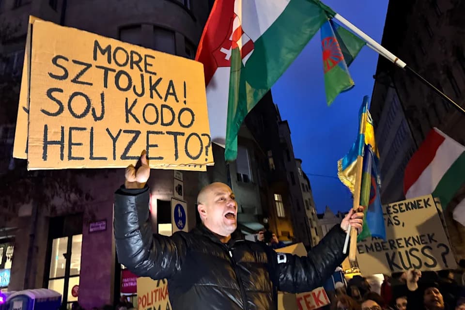 Over 1,000 Roma Protest In Budapest After Minister Calls Community An 'Internal Reserve'