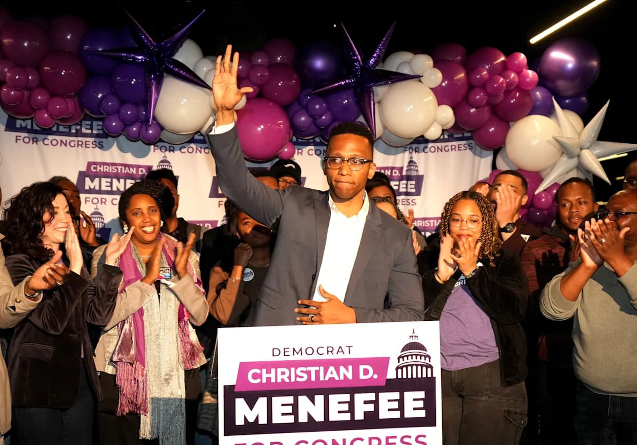 Christian Menefee Wins Special Runoff To Finish Sylvester Turner’s Term — Faces Al Green In High-Stakes March Primary
